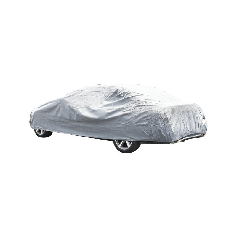 LF-81007 Rainproof Fabric Full Car Cover With Elastic Hem